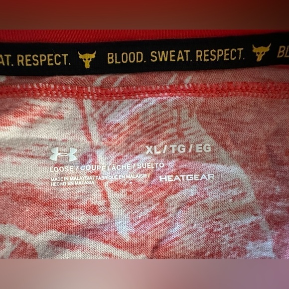 UNDER ARMOUR HI-LOW PROJECT ROCK ALOHA CAMP TANK TOP SIZE XL - Picture 7 of 7